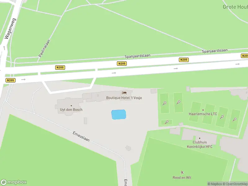 Brandweer met gepaste spoed naar de Spanjaardslaan in Haarlem vanwege stormschade