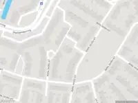 Ambulance met gepaste spoed naar de Aletta Jacobs-erf in Dordrecht