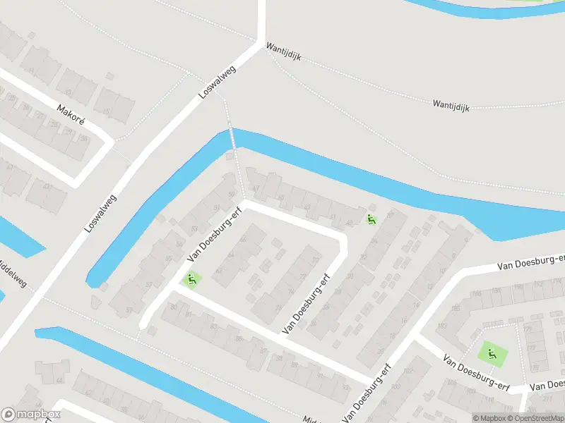 Ambulance met gepaste spoed naar de Van Doesburg-erf in Dordrecht