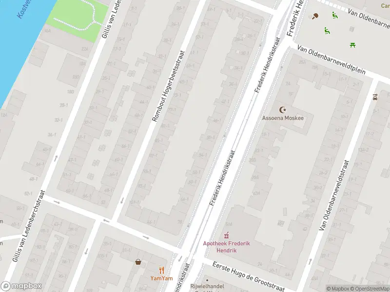 Besteld ambulance vervoer naar de Van Reigersbergenstraat in Amsterdam