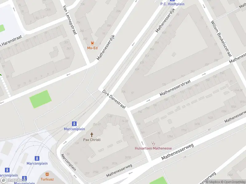 Ambulance met gepaste spoed naar de Dirk Danestraat in Rotterdam