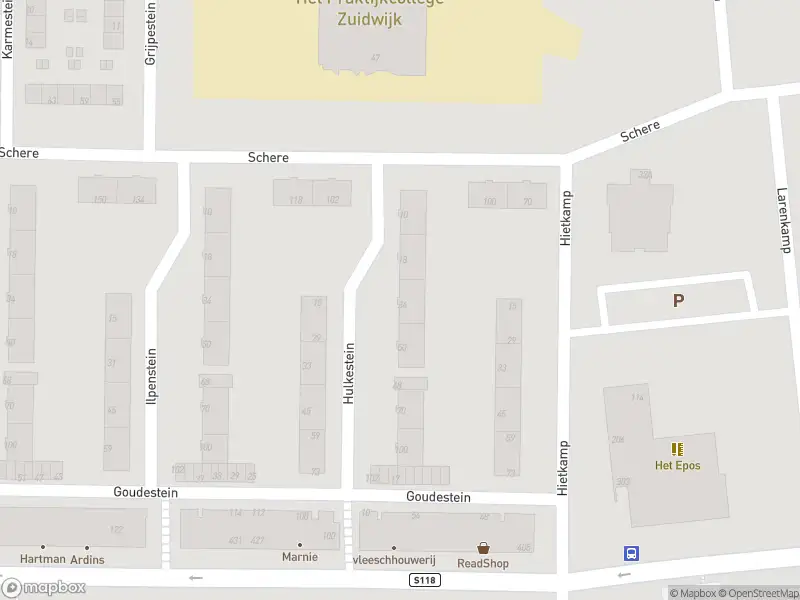 Ambulance met grote spoed naar de Hulkestein in Rotterdam