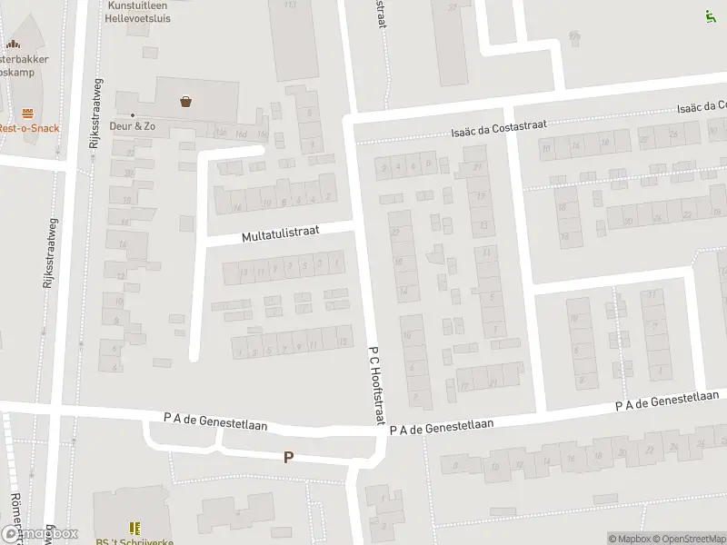 Ambulance met gepaste spoed naar de P C Hooftstraat in Hellevoetsluis