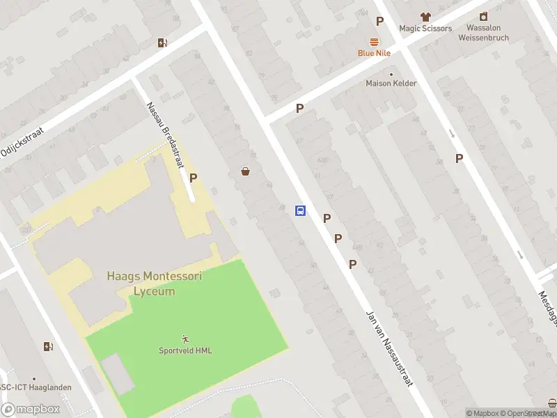 Ambulance met gepaste spoed naar de Jan van Nassaustraat in 's-Gravenhage