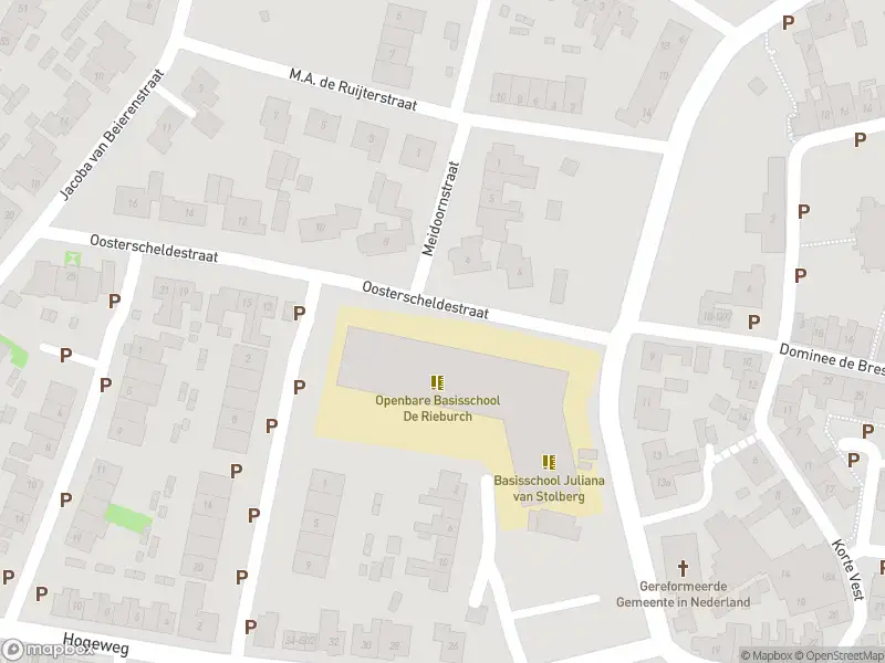 Brandweer met gepaste spoed naar de Oosterscheldestraat in Sint-Maartensdijk vanwege middelgrote brand