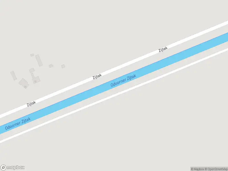 Brandweer met grote spoed naar de Zijtak in Odoornerveen vanwege gebouwbrand