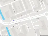 Ambulance met gepaste spoed naar de Churchillsingel in Vlaardingen