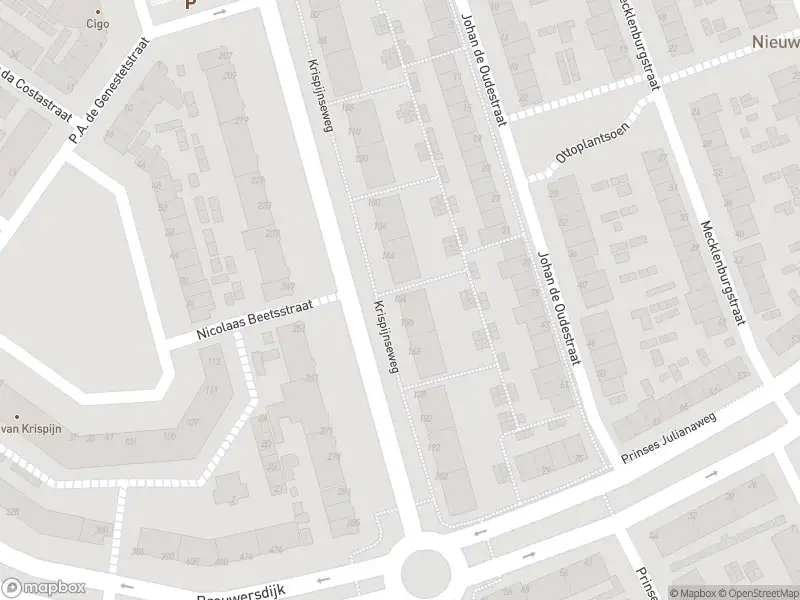 Ambulance met grote spoed naar de Krispijnseweg in Dordrecht