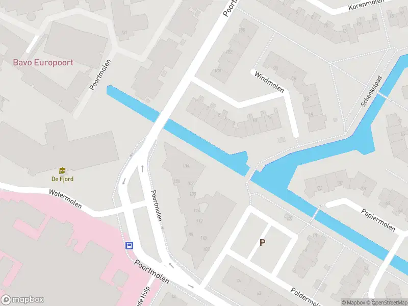 Ambulance met grote spoed naar de Poortmolen in Capelle aan den IJssel