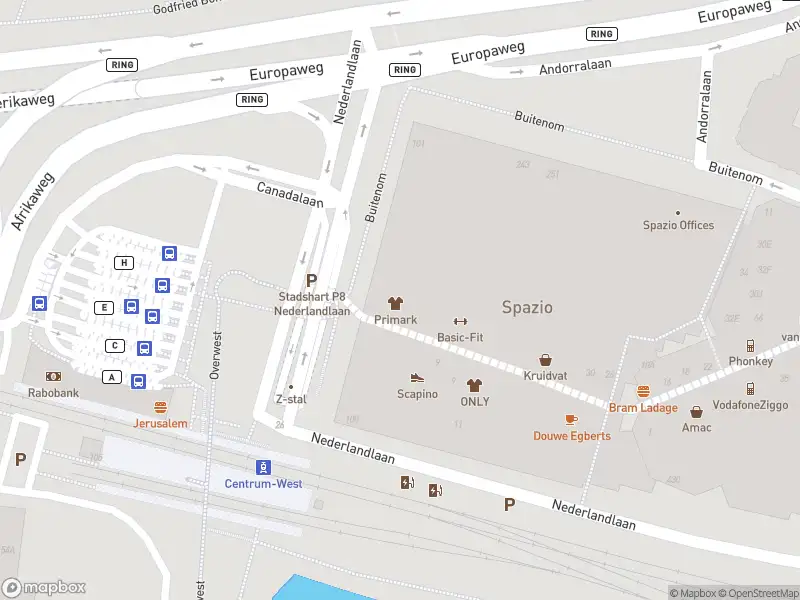 Ambulance met gepaste spoed naar de Blauw-roodlaan in Zoetermeer