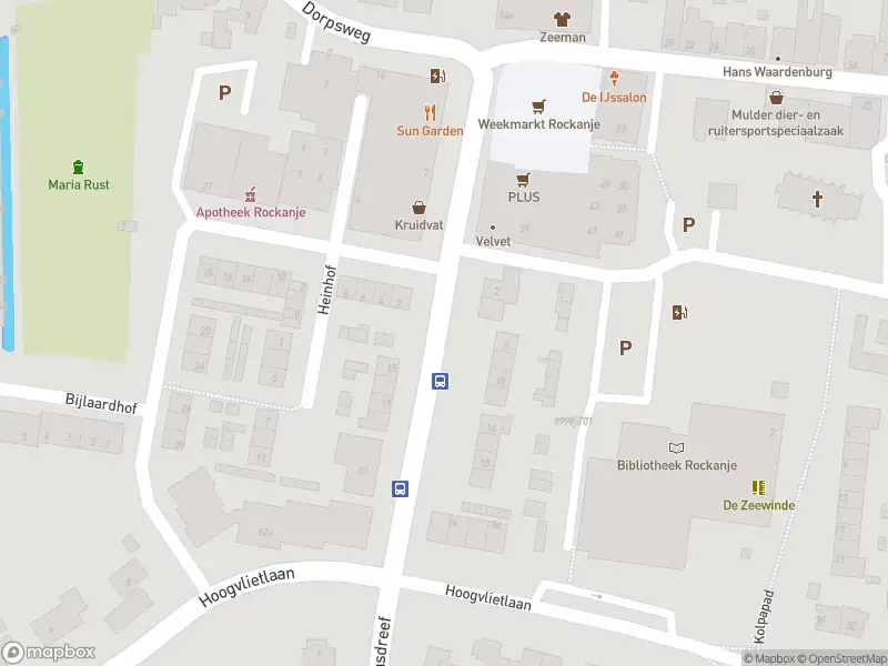 Ambulance met grote spoed naar de Vliel Heinlaan in Rockanje