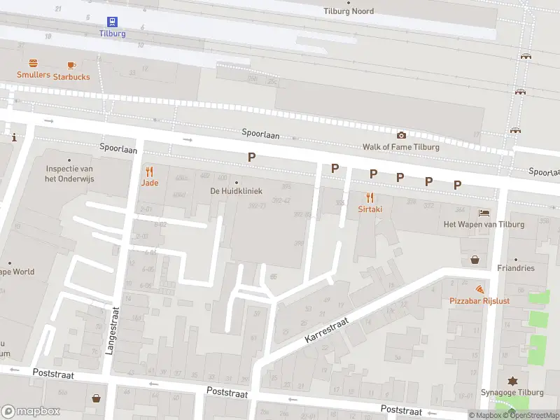 Overlastmelding Spoorlaan in Tilburg