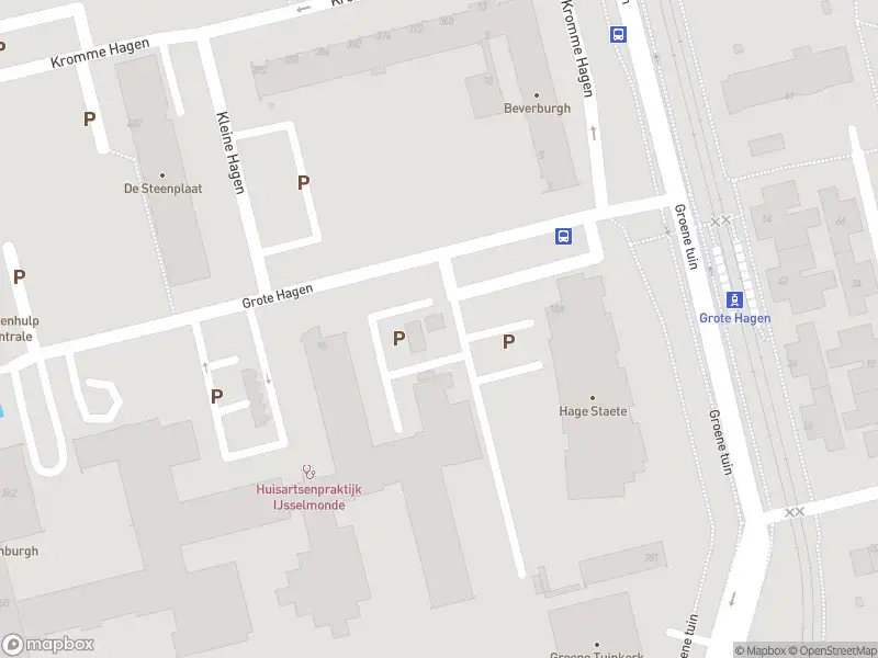 Ambulance met grote spoed naar de Grote Hagen in Rotterdam