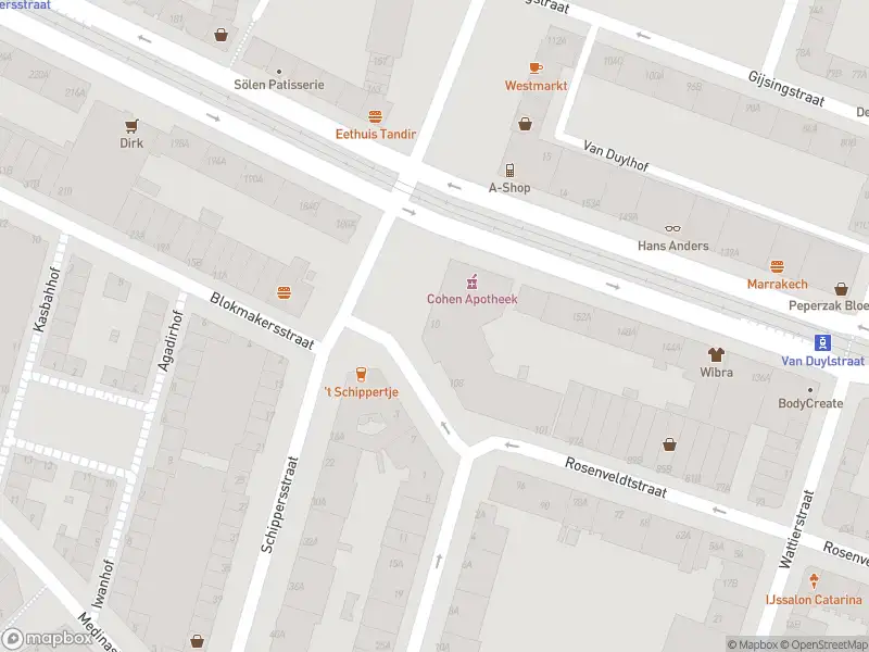 Besteld ambulance vervoer naar de Willem van Zuylenstraat in Rotterdam