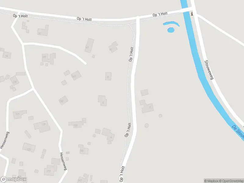 Politie naar de Op 't Holt in Dalfsen vanwege voertuigen te water