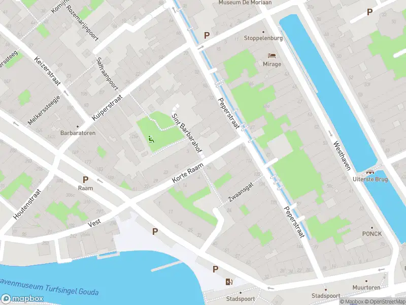 Ambulance met gepaste spoed naar de Korte Raam in Gouda