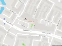 Ambulance met gepaste spoed naar de Pearl Buck-erf in Dordrecht