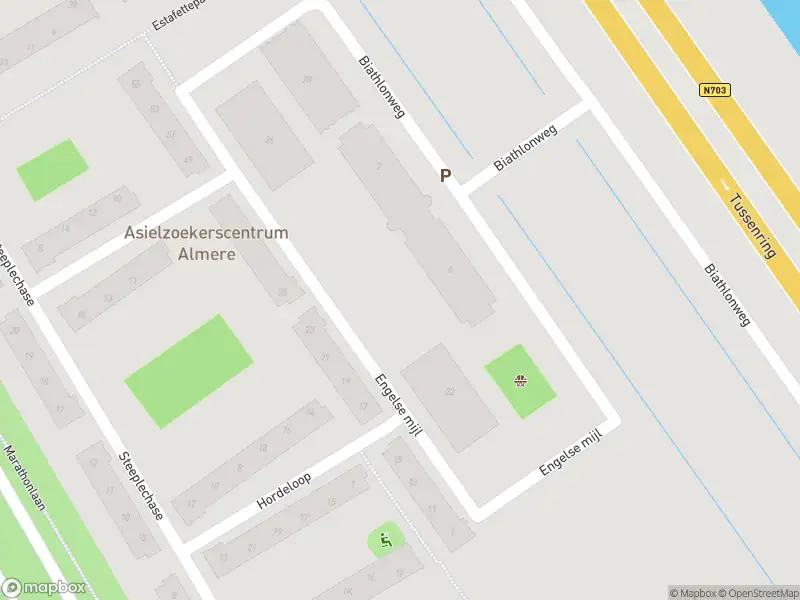Politie naar de Engelse mijl in Almere vanwege steekincident