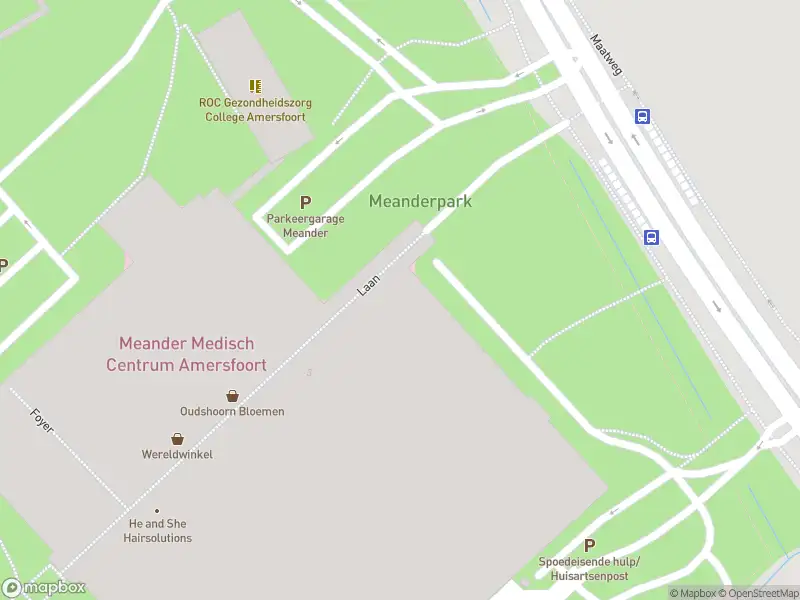 Besteld ambulance vervoer naar de Maatweg in Amersfoort