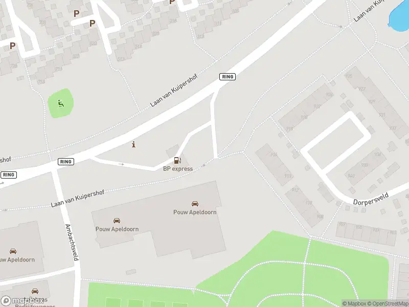 Politie naar de Laan van Kuipershof in Apeldoorn vanwege aanrijding met letsel
