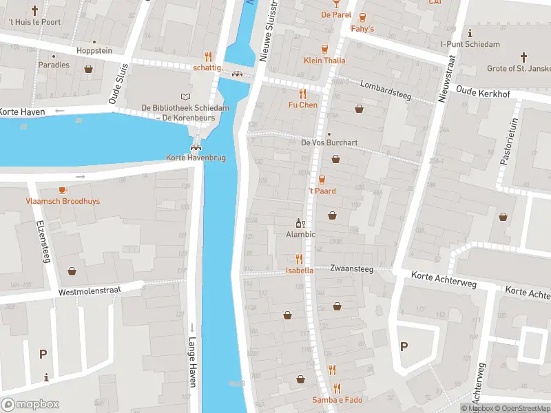 Ambulance met gepaste spoed naar de Lange Haven in Schiedam