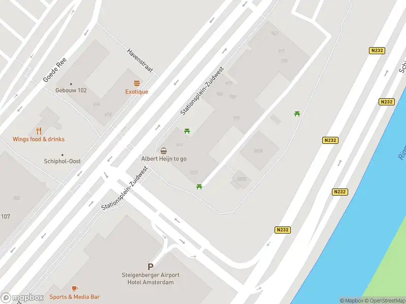 Traumahelikopter met grote spoed naar de Stationsplein-ZW in Schiphol