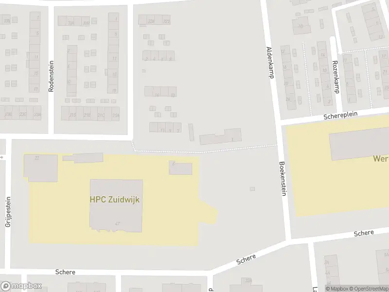 Ambulance met gepaste spoed naar de Boekenstein in Rotterdam