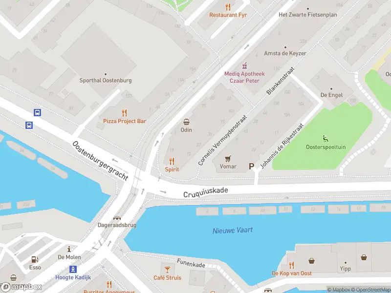 Besteld ambulance vervoer naar de Cornelis Vermuydenstraat in Amsterdam