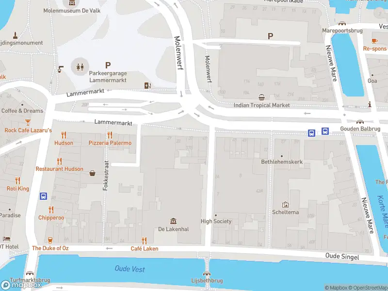Politie met grote spoed naar de Lammermarkt in Leiden vanwege ongeval met letsel