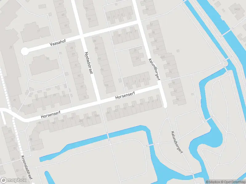 Ambulance met grote spoed naar de Horsenserf in Rotterdam