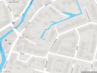 Ambulance met grote spoed naar de J.A. van Vurenstraat in Noordeloos