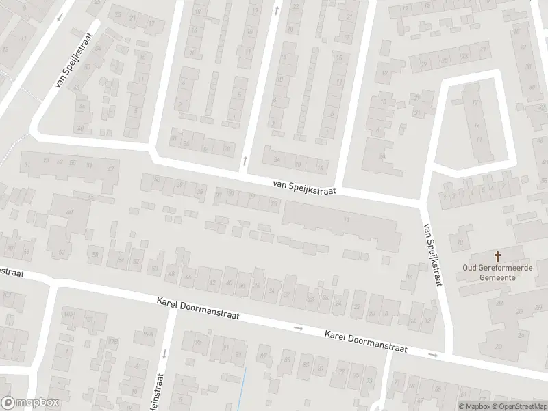 Ambulance met grote spoed naar de Van Speijkstraat in Oud-Beijerland