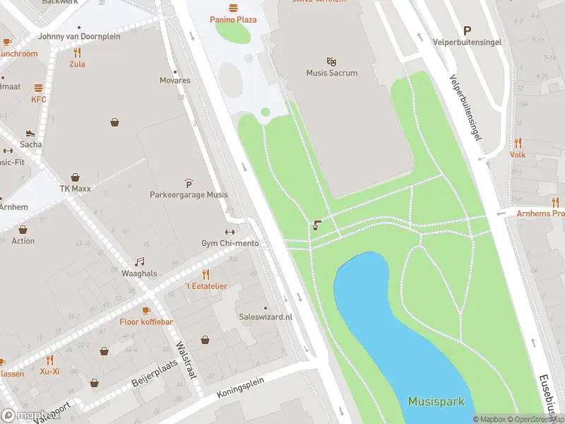 Brandweer met gepaste spoed naar de Velperbinnensingel in Arnhem vanwege afgaan automatisch brandalarm