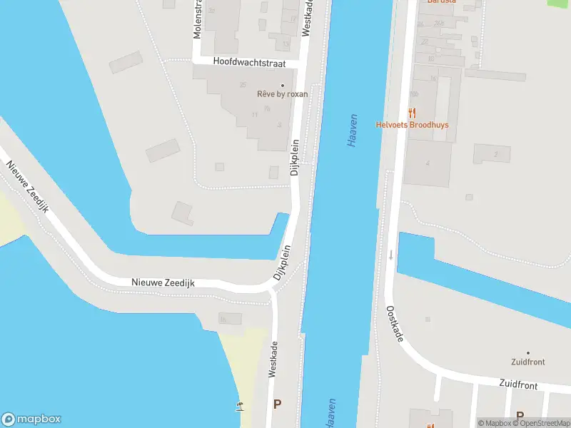 Politie naar de Westkade in Hellevoetsluis