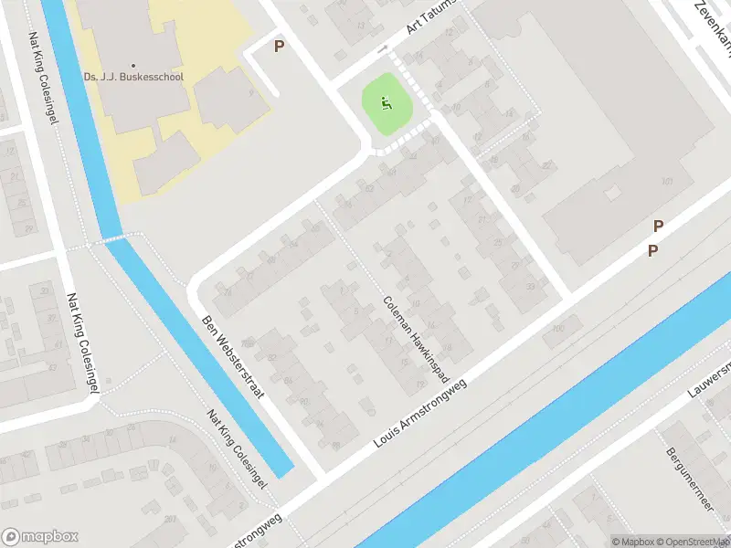 Ambulance met gepaste spoed naar de Coleman Hawkinspad in Rotterdam