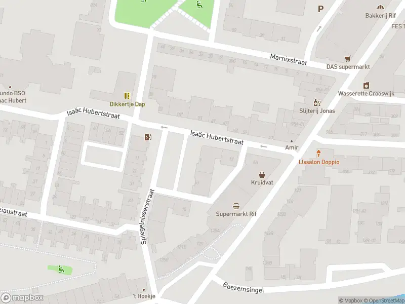 Ambulance met grote spoed naar de Isaäc Hubertstraat in Rotterdam