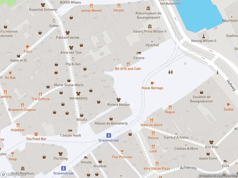 Brandweer met grote spoed naar de Spui in 's-Gravenhage vanwege stankoverlast