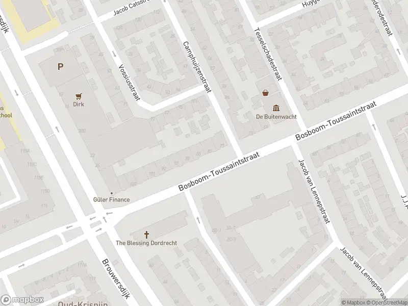 Anonieme overlastmelding Bosboom-Toussaintstraat in Dordrecht