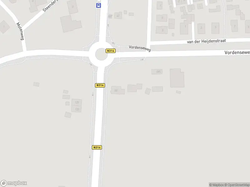 Brandweer met grote spoed naar de Bobbinkstraat in Baak