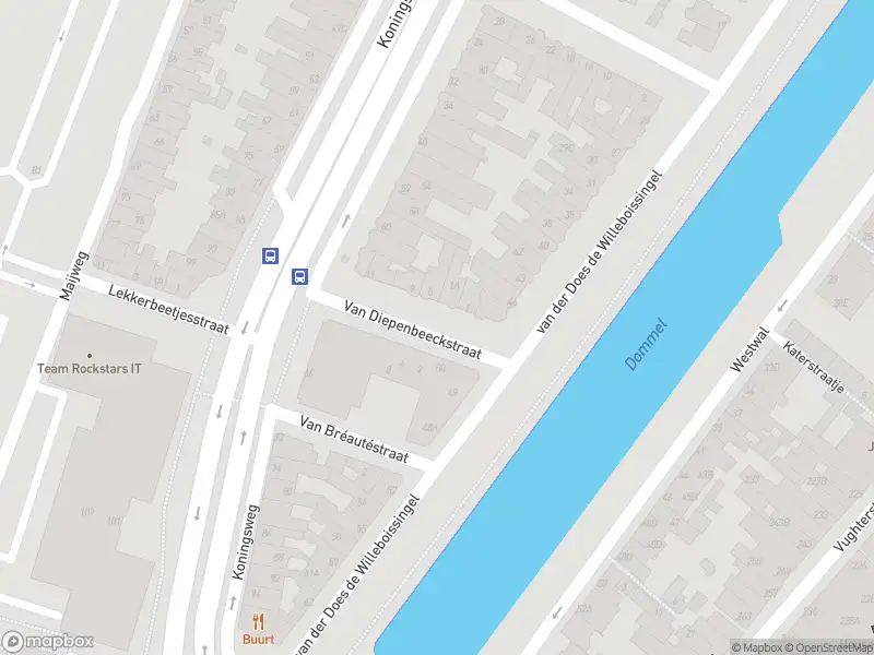 Brandweer met grote spoed naar de Van Diepenbeeckstraat in 's-Hertogenbosch vanwege waarnemen gaslucht
