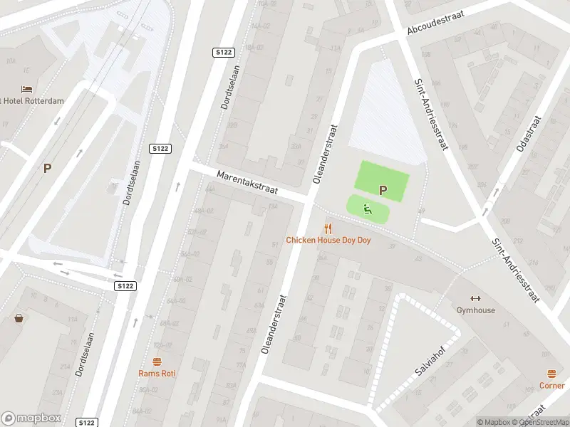 Ambulance met grote spoed naar de Oleanderstraat in Rotterdam