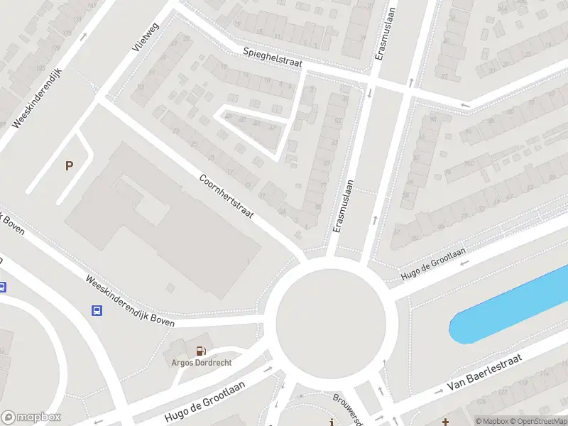 Ambulance met gepaste spoed naar de Coornhertstraat in Dordrecht