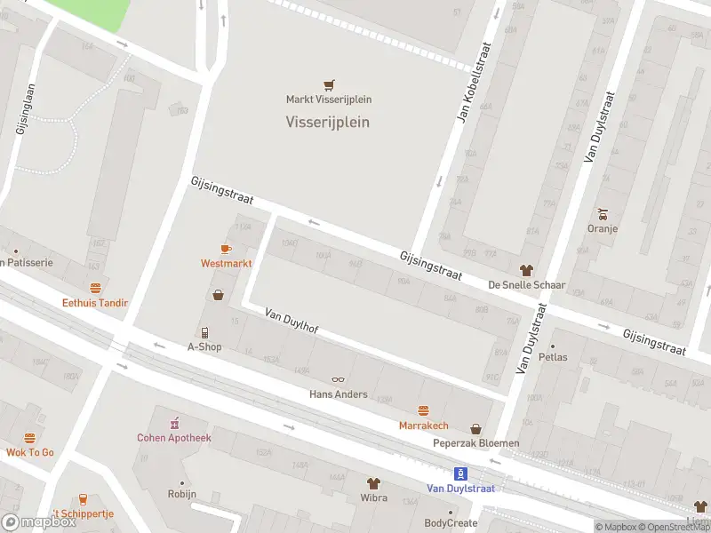Ambulance met gepaste spoed naar de Gijsingstraat in Rotterdam