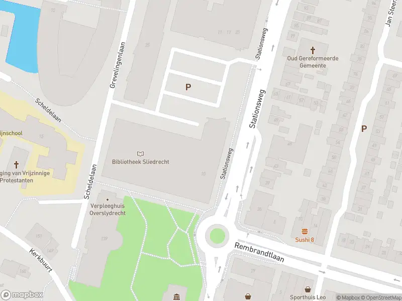 Ambulance met gepaste spoed naar de Stationsweg in Sliedrecht