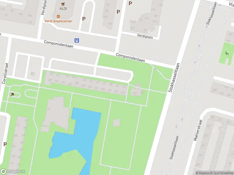 Ambulance naar de Componistenlaan in Tilburg