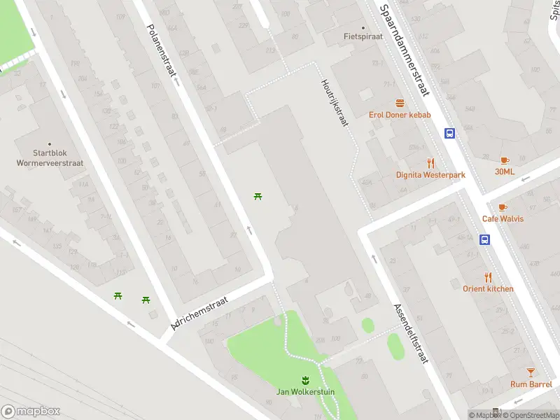 Brandweer met grote spoed naar de Adrichemstraat in Amsterdam