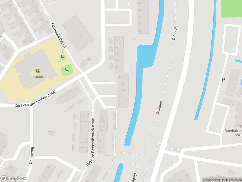 Ambulance met grote spoed naar de Cort van der Lindenstraat in Zwijndrecht