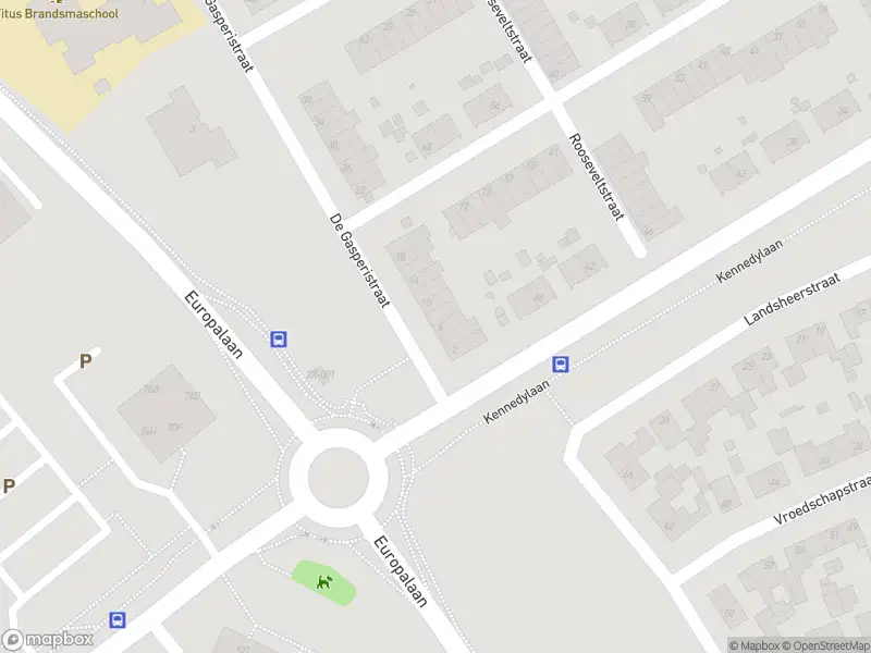Brandweer met gepaste spoed naar de Merkelbeekerstraat in Brunssum