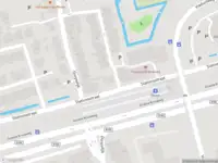Ambulance met gepaste spoed naar de Stationsstraat in Rhoon