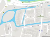 Ambulance met grote spoed naar de Tinbergenplantsoen in Papendrecht